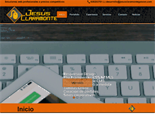 Tablet Screenshot of jesusclaramontegascon.com